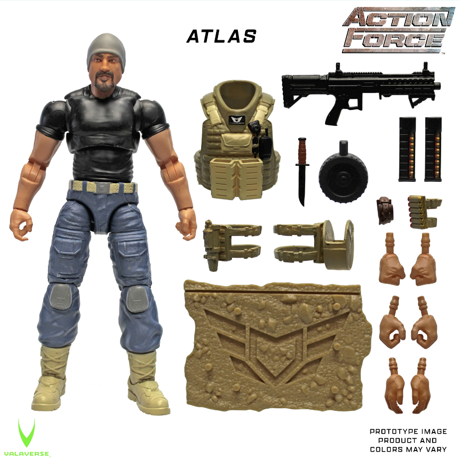 Action Force Series 5 Atlas - Image 2
