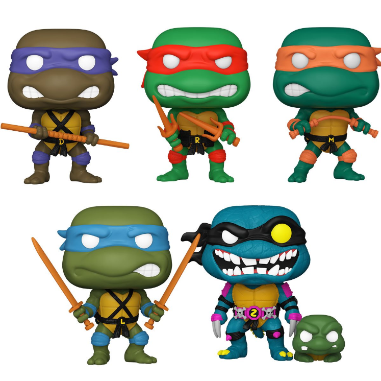 Teenage Mutant Ninja Turtles Michelangelo with Nunchucks Funko Pop! - Image 4
