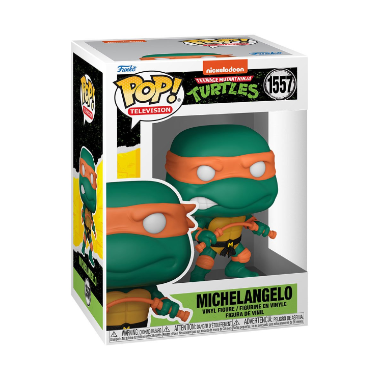 Teenage Mutant Ninja Turtles Michelangelo with Nunchucks Funko Pop! - Image 2