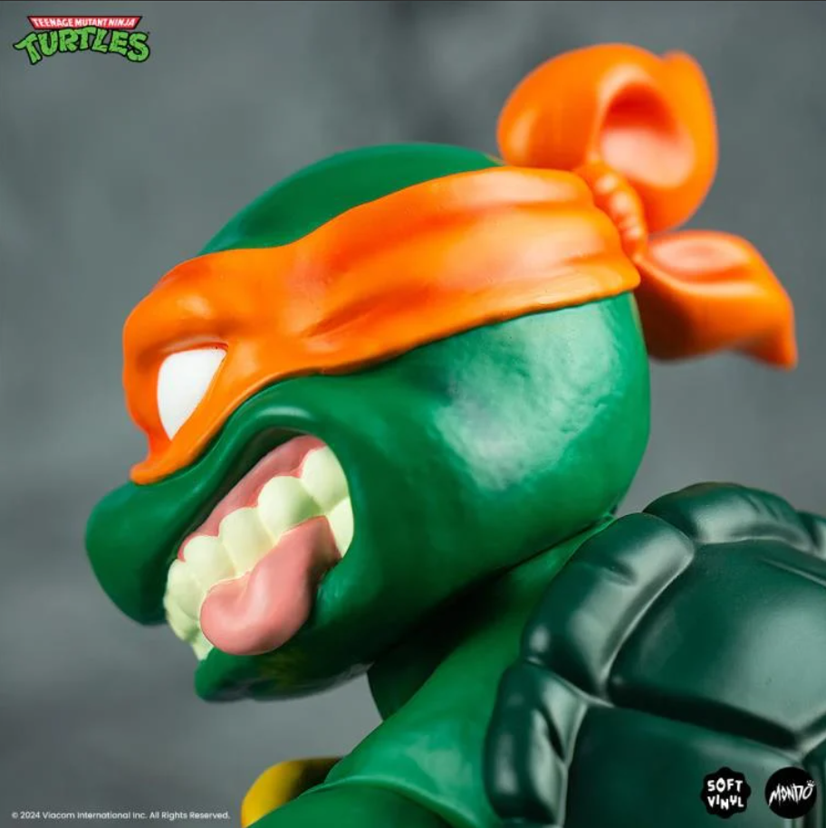 TEENAGE MUTANT NINJA TURTLES MICHELANGELO Soft Vinyl Figure - Image 5