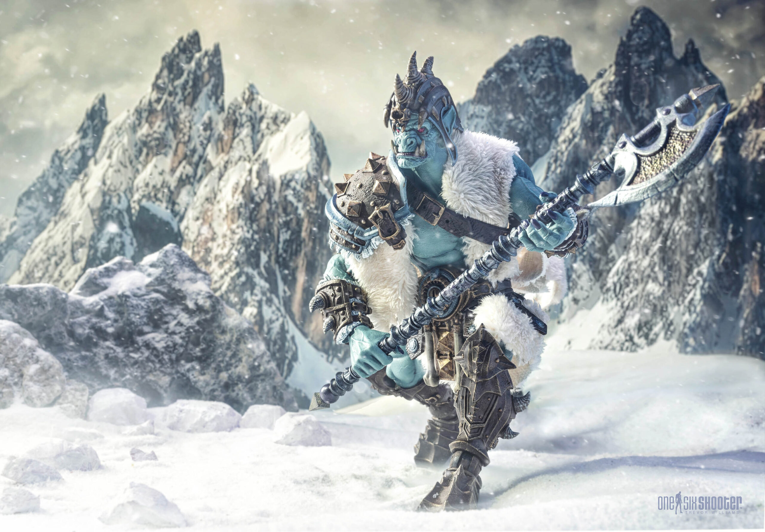 Mythic Legions Ashes of Agbendor FROST OGRE - Image 3