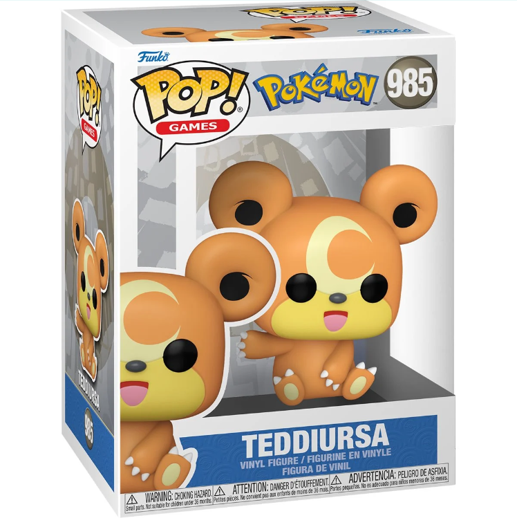 Pokemon Teddiursa Pop! Vinyl Figure - Image 2