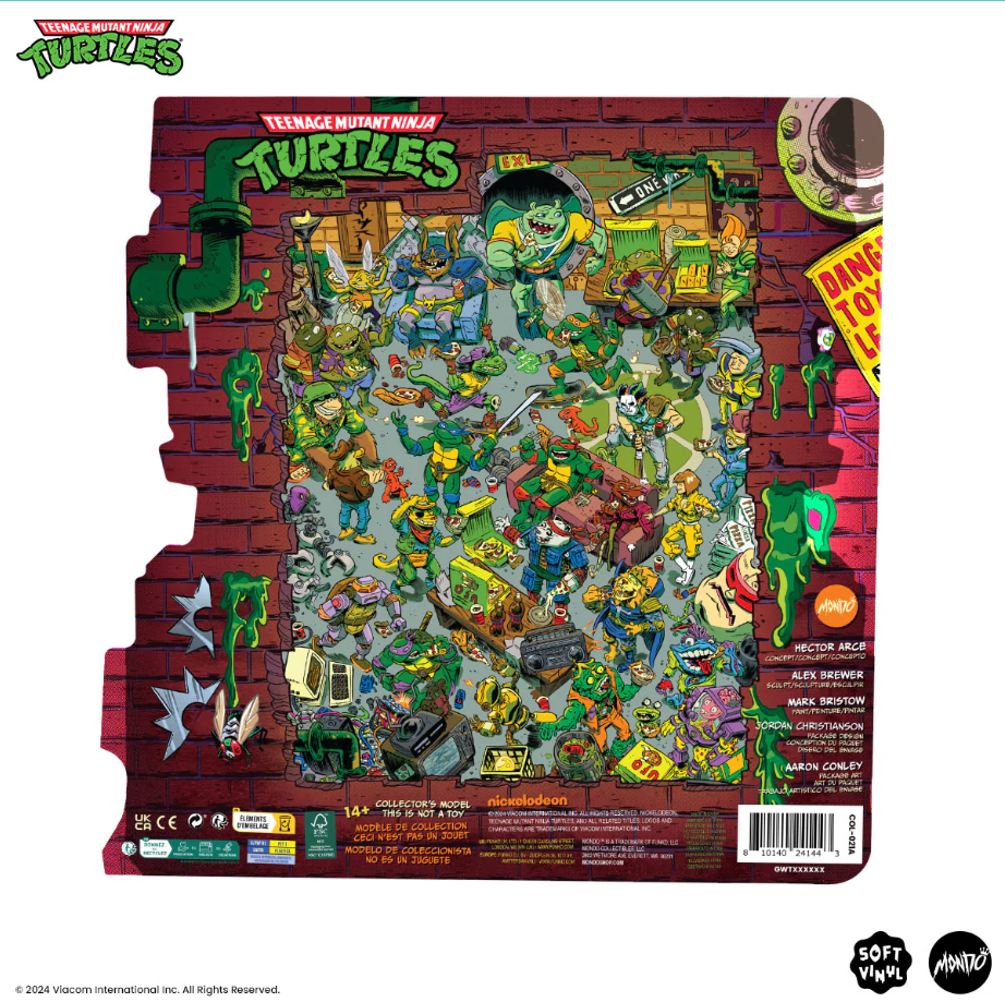 TEENAGE MUTANT NINJA TURTLES MICHELANGELO Soft Vinyl Figure - Image 10