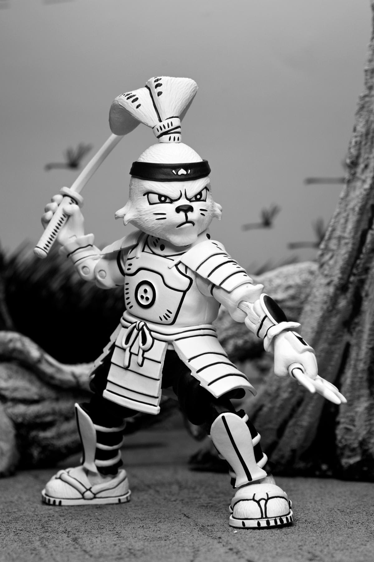 Usagi Yojimbo: Samurai Usagi Yojimbo Black & White Figure (box not mint) - Image 10