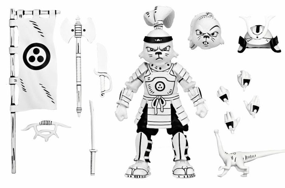 Usagi Yojimbo: Samurai Usagi Yojimbo Black & White Figure (box not mint) - Image 9
