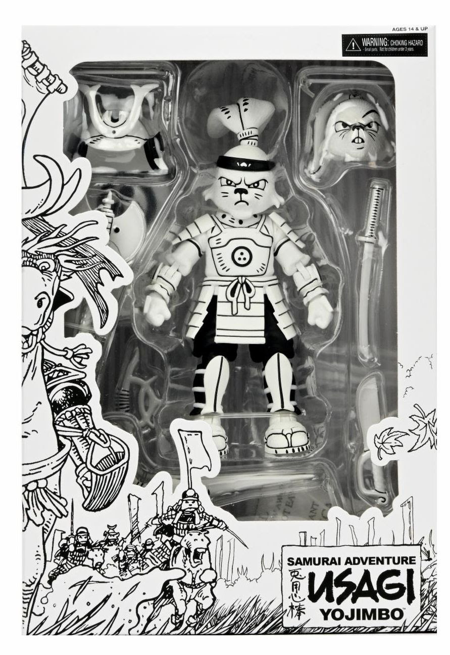 Usagi Yojimbo: Samurai Usagi Yojimbo Black & White Figure (box not mint) - Image 7