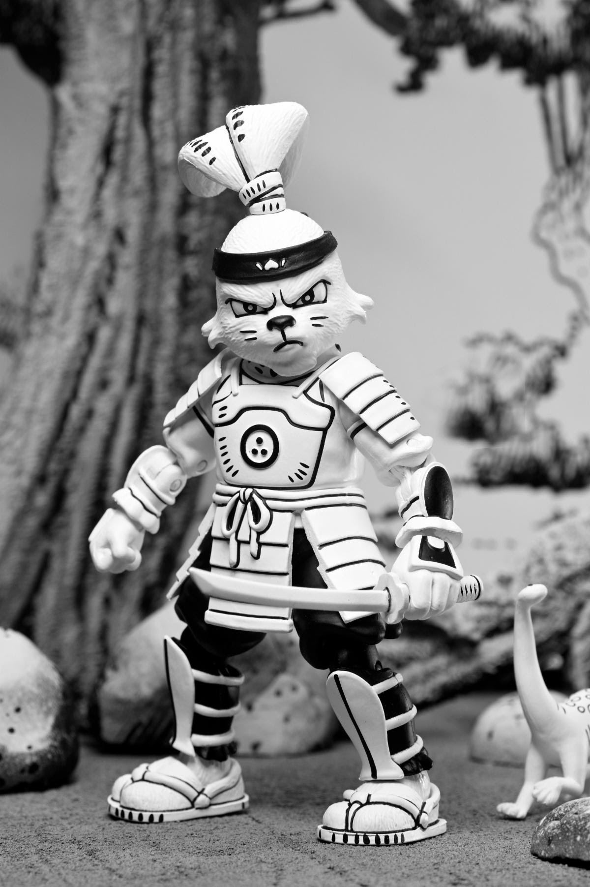 Usagi Yojimbo: Samurai Usagi Yojimbo Black & White Figure (box not mint) - Image 3