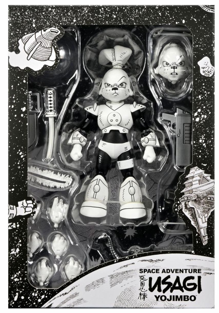 Usagi Yojimbo: Space Adventure Usagi Yojimbo Black & White Figure - Image 8