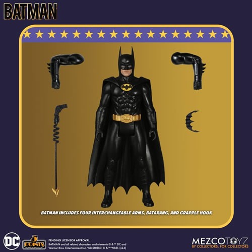 Batman (1989 Movie) 5 Points Batman Figure - Image 3