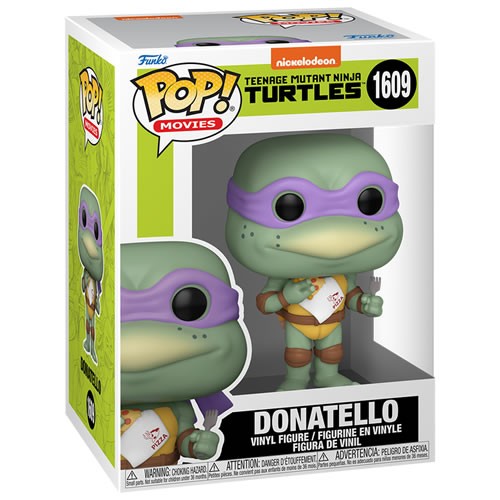 Teenage Mutant Ninja Turtles 1990 Donatello with Pizza Funko Pop! - Image 3