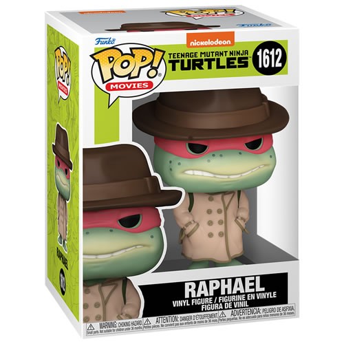 Teenage Mutant Ninja Turtles 1990 Raphael with Coat and Hat Funko Pop! - Image 3