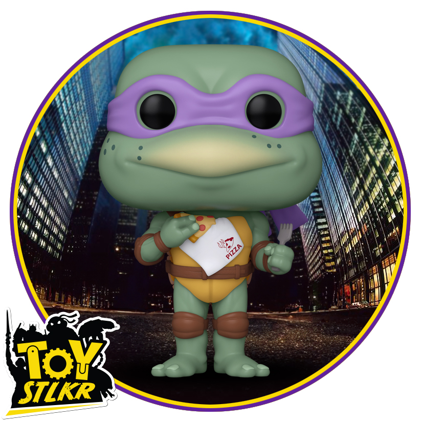Teenage Mutant Ninja Turtles 1990 Donatello with Pizza Funko Pop!