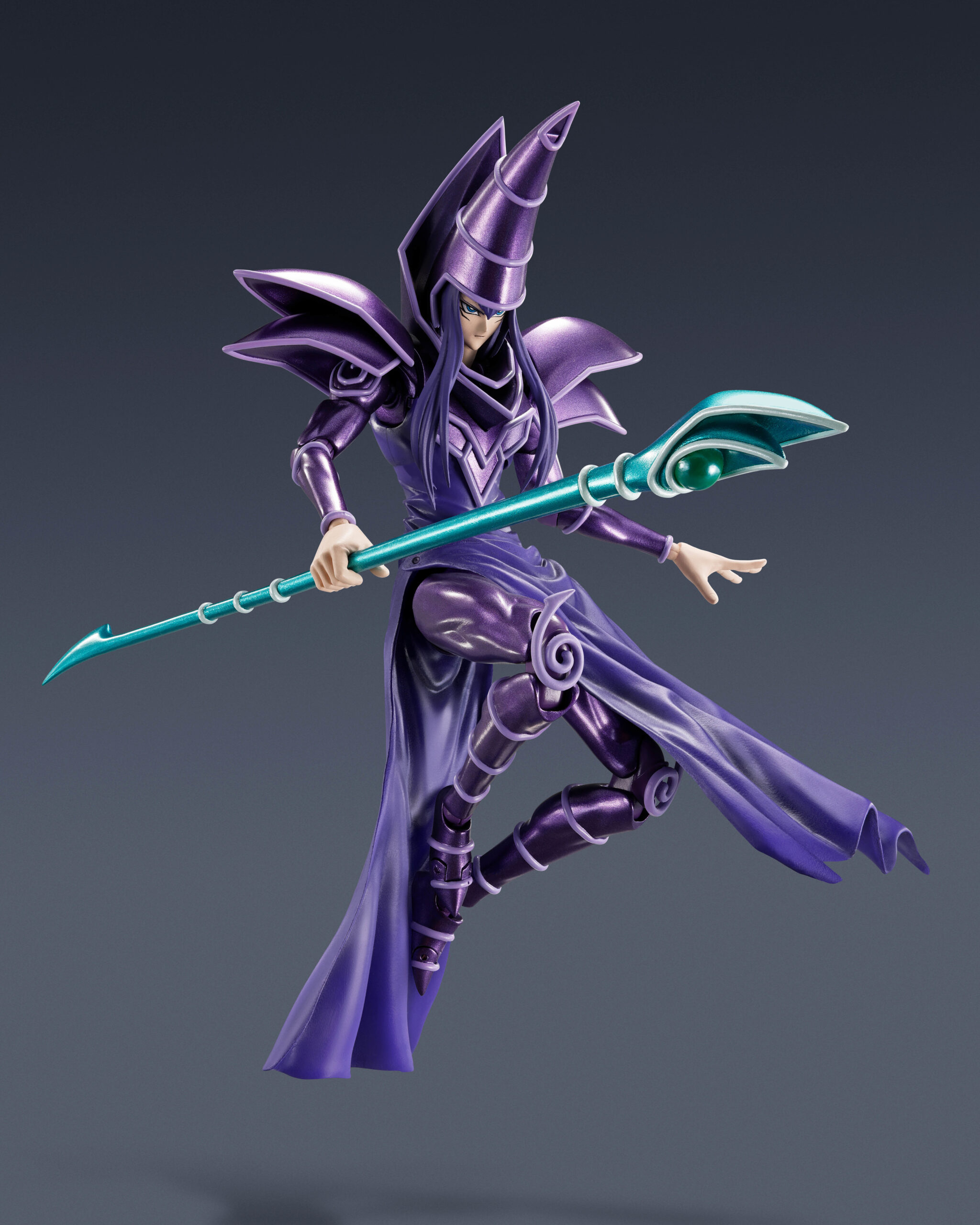 Yu-Gi-Oh! DARK MAGICIAN S.H.MONSTERARTS Action Figure - Image 9