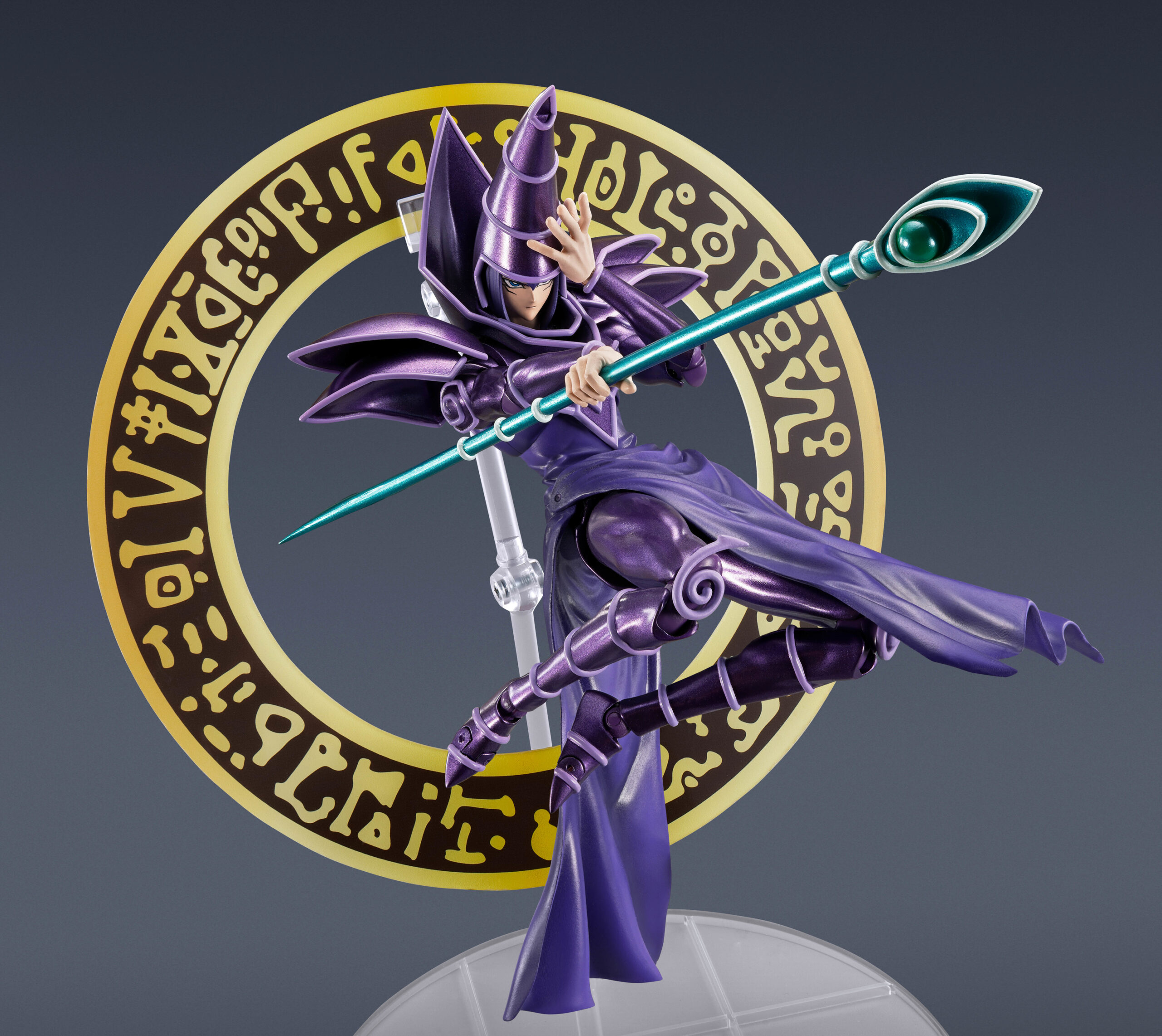 Yu-Gi-Oh! DARK MAGICIAN S.H.MONSTERARTS Action Figure - Image 7