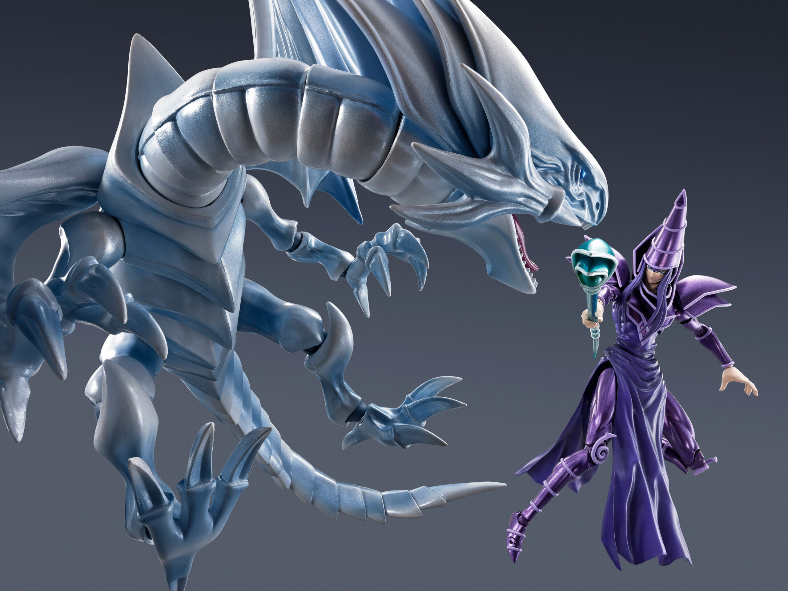 Yu-Gi-Oh! DARK MAGICIAN S.H.MONSTERARTS Action Figure - Image 5