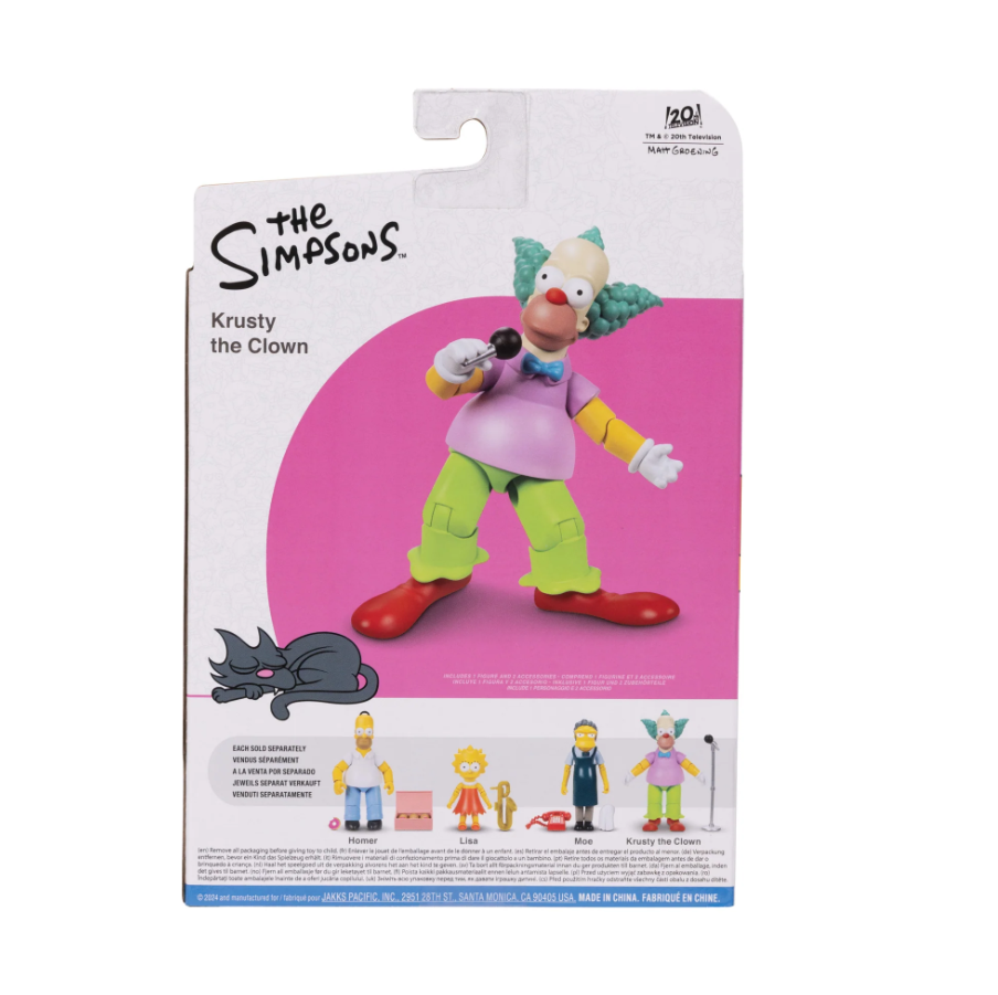 The Simpsons Wave 2 Krusty the Clown 5in Figure - Image 7