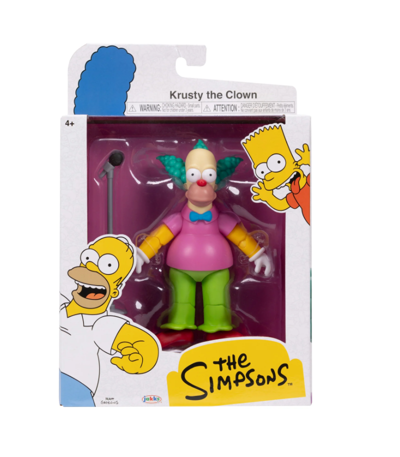 The Simpsons Wave 2 Krusty the Clown 5in Figure - Image 6