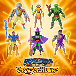 Legends of Dragonore Wave 2: Dragon Hunt Complete Set of 6 Figures