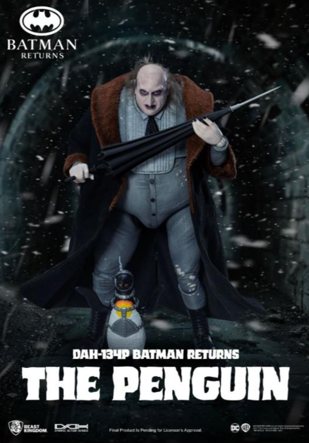 Batman Returns The Penguin DAH-134P Dynamic 8-Ction Heroes Action Figure - Image 3
