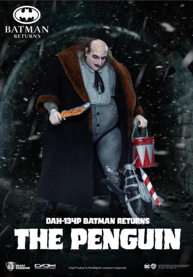 Batman Returns The Penguin DAH-134P Dynamic 8-Ction Heroes Action Figure - Image 4