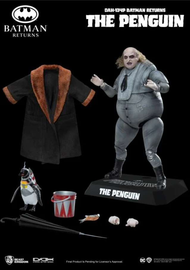 Batman Returns The Penguin DAH-134P Dynamic 8-Ction Heroes Action Figure - Image 8