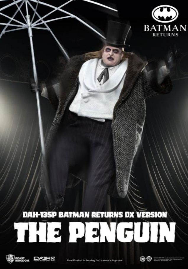 Batman Returns The Penguin DAH-135P Dynamic 8-Ction Heroes Deluxe Action Figure - Image 3