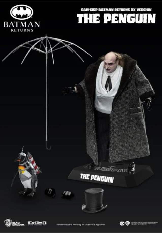 Batman Returns The Penguin DAH-135P Dynamic 8-Ction Heroes Deluxe Action Figure - Image 8
