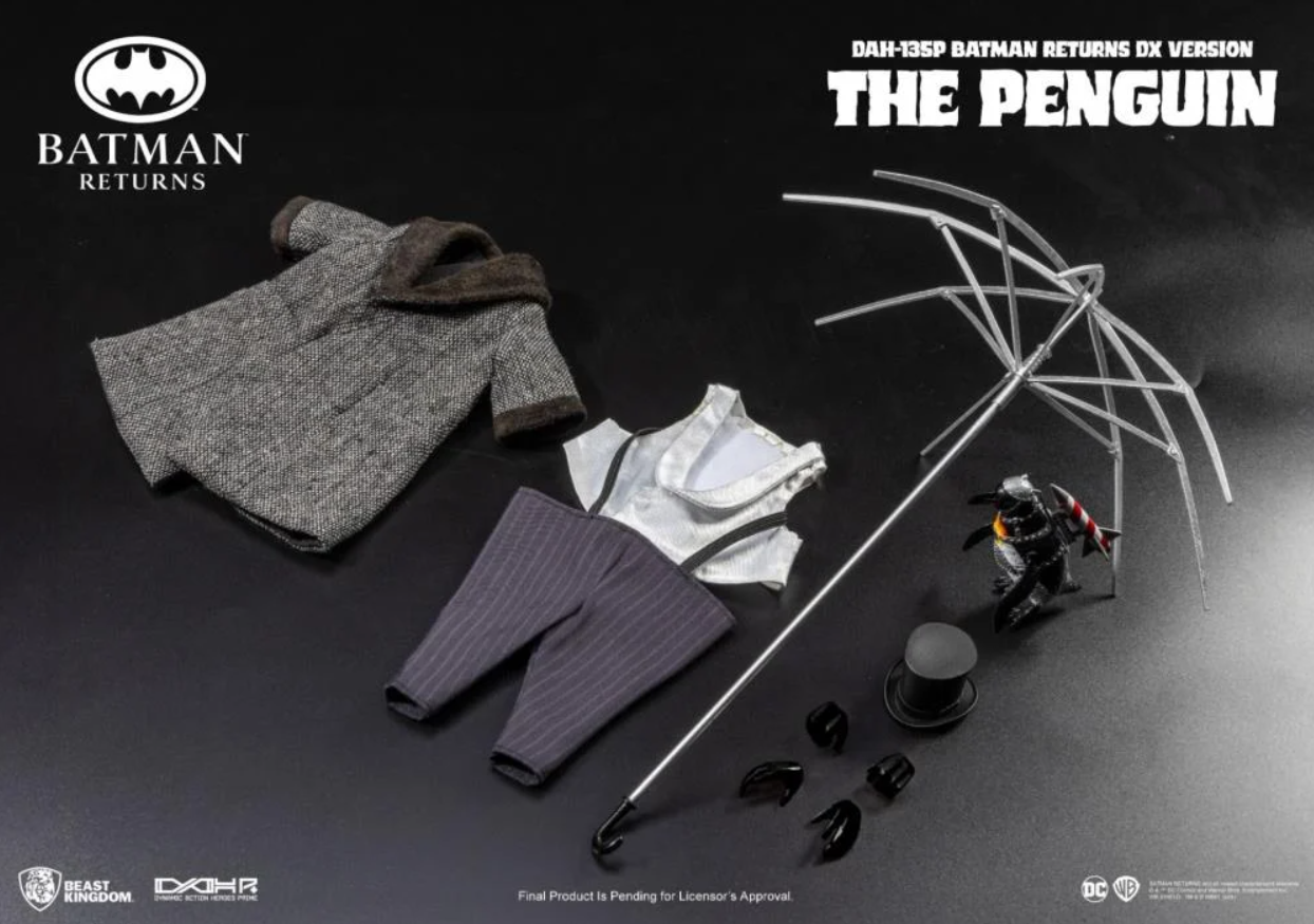Batman Returns The Penguin DAH-135P Dynamic 8-Ction Heroes Deluxe Action Figure - Image 9