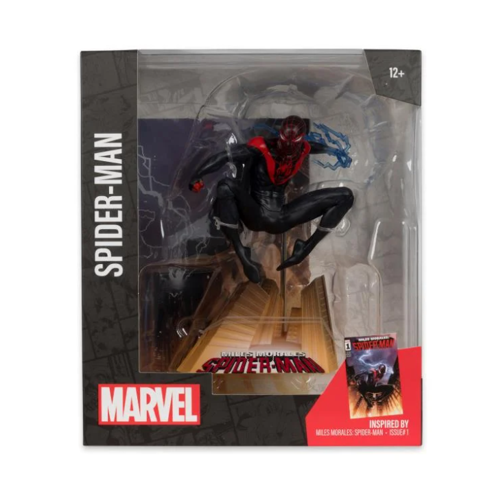 McFarlane Marvel Wave 2 Spider-Man Miles Morales: Spider-Man #1 1:10 Scale Figure - Image 7