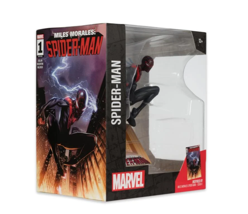 McFarlane Marvel Wave 2 Spider-Man Miles Morales: Spider-Man #1 1:10 Scale Figure - Image 8