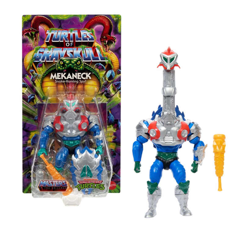 Masters of the Universe Origins Turtles of Grayskull Wave 5 Mekaneck - Image 2