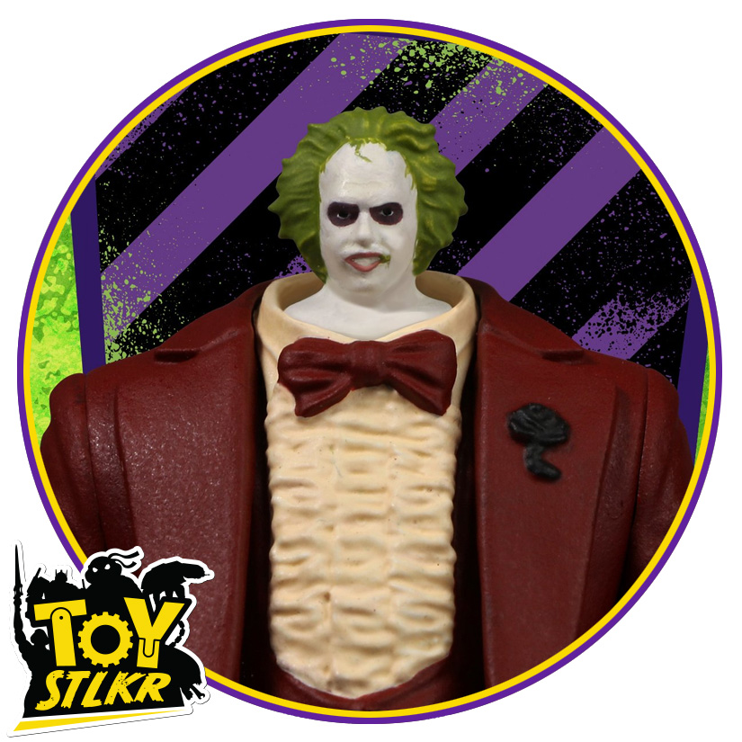 Beetlejuice 5 Points Red Tuxedo Beetlejuice Action Figure