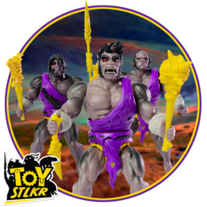 Legends of Dragonore: Brukteror Cave Men Tribe Grunts Army 3-Pack