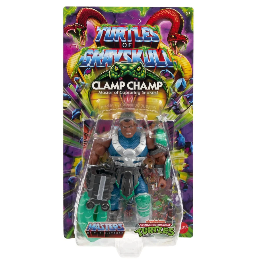 Masters of the Universe Origins Turtles of Grayskull Wave 6 Clamp Champ - Image 4