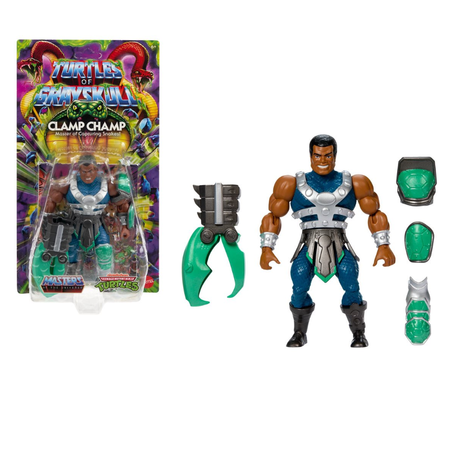Masters of the Universe Origins Turtles of Grayskull Wave 6 Clamp Champ - Image 3