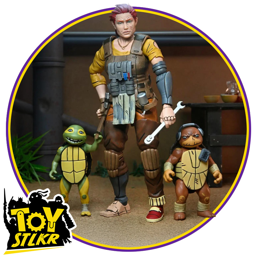 Teenage Mutant Ninja Turtles (The Last Ronin) Grammy April with Baby Yi & Moja!