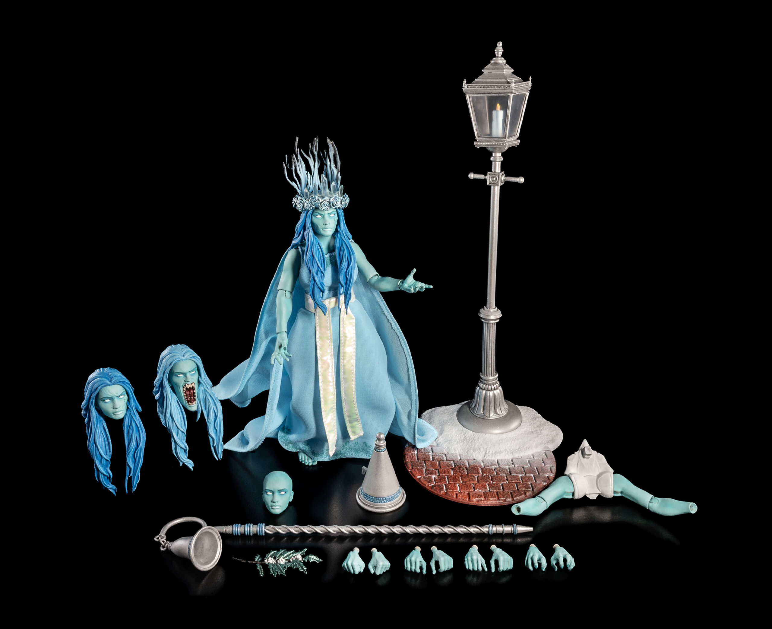 Figura Obscura of The Ghost of Christmas Past! Haunted Blue Edition - Image 7