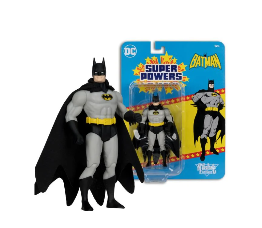 DC Super Powers Wave 9 Batman (Black and Grey) - Image 5