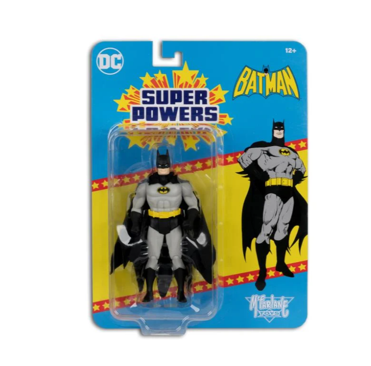 DC Super Powers Wave 9 Batman (Black and Grey) - Image 6