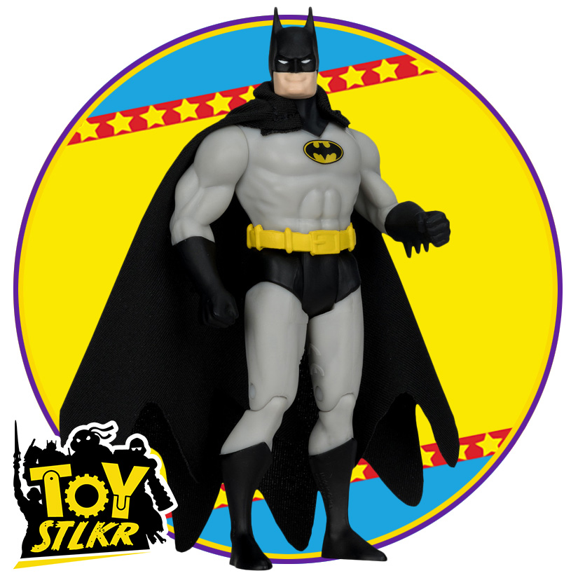 DC Super Powers Wave 9 Batman (Black and Grey)
