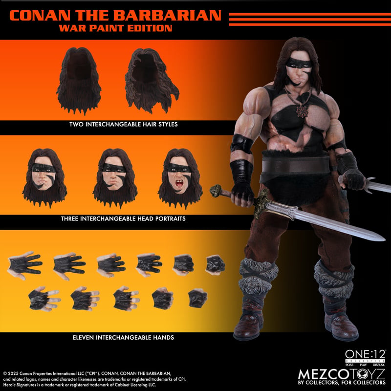 One:12 Collective Conan The Barbarian (1982): War Paint Edition - Image 8