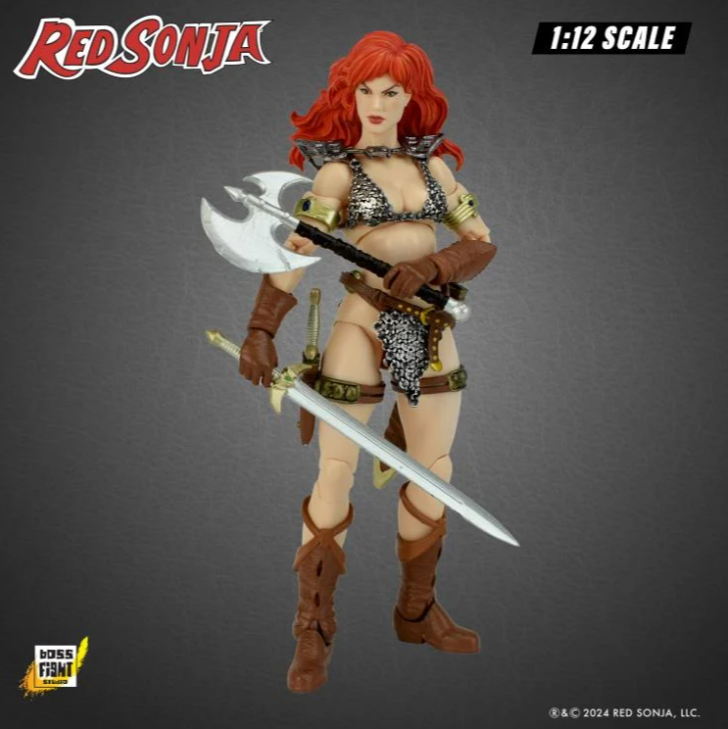 Red Sonja 50th Anniversary Epic H.A.C.K.S. 1:12 Action Figure - Image 2