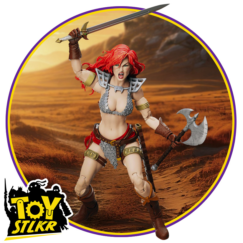 Red Sonja 50th Anniversary Epic H.A.C.K.S. 1:12 Action Figure