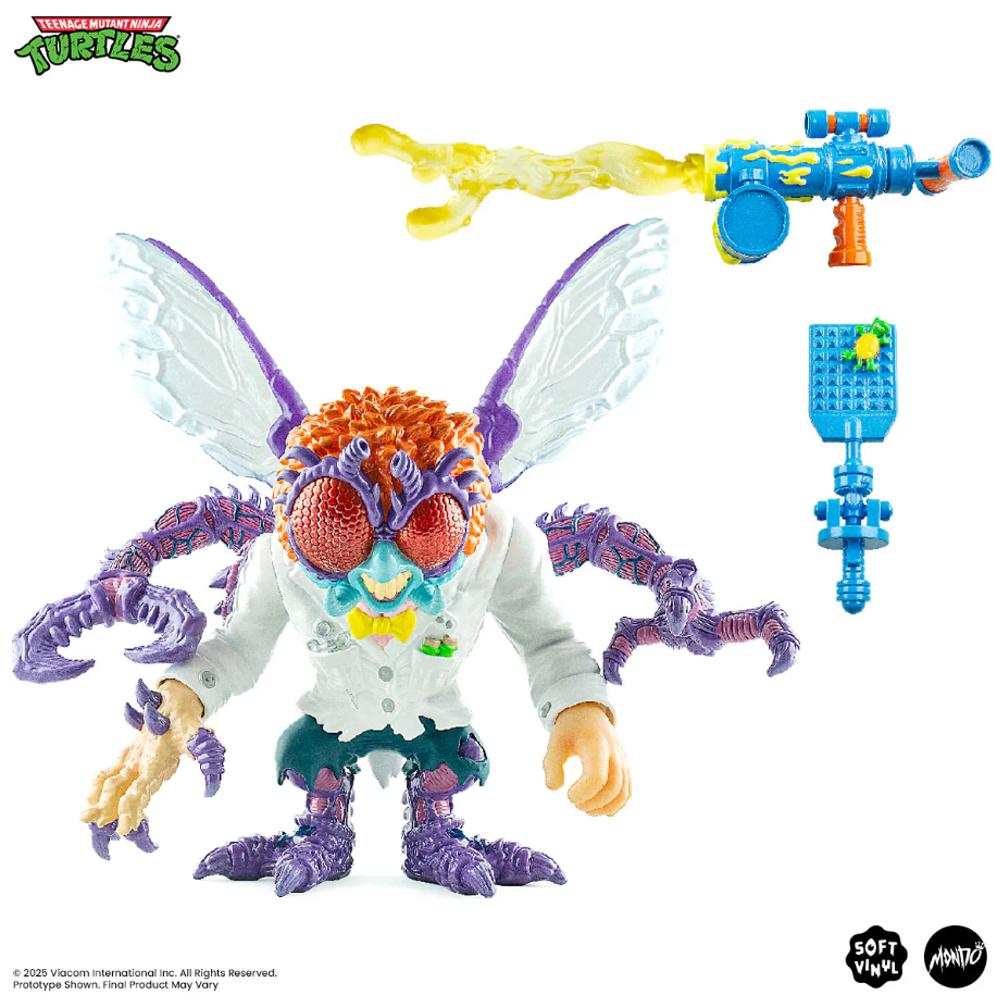 TEENAGE MUTANT NINJA TURTLES BAXTER STOCKMAN Soft Vinyl Figure - Image 3