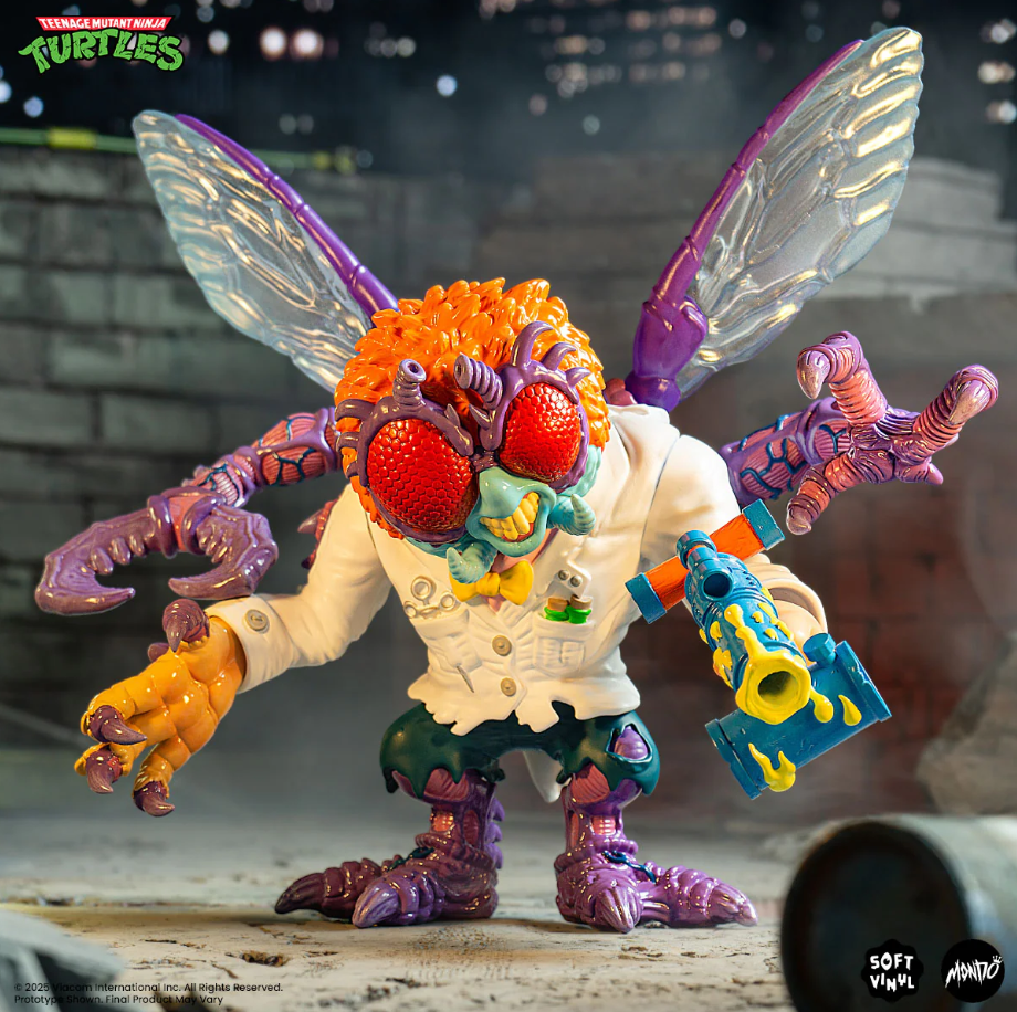 TEENAGE MUTANT NINJA TURTLES BAXTER STOCKMAN Soft Vinyl Figure - Image 5