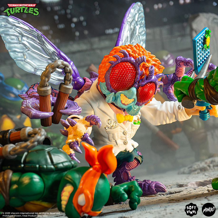 TEENAGE MUTANT NINJA TURTLES BAXTER STOCKMAN Soft Vinyl Figure - Image 9
