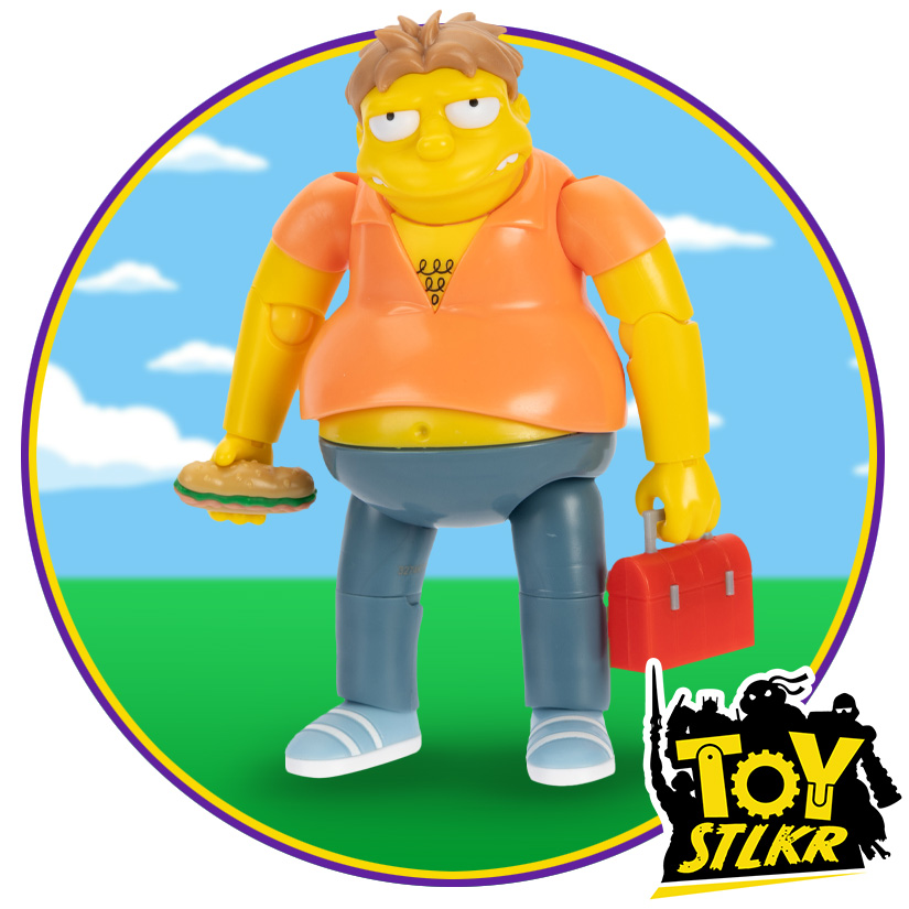 The Simpsons Wave 4 Barney Gumble 5in Figure — TOY STLKR