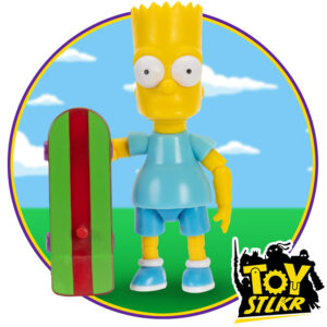 The Simpsons Wave 4 Bart (blue shirt) 5in Figure
