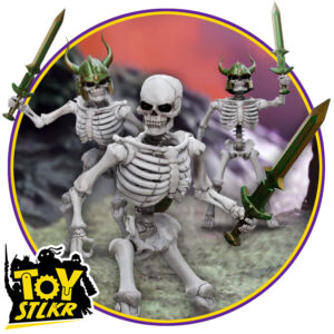 Immortal Champions Wave 1 Nuthin But Bones! (Set of 3 Skeletal Guardians)