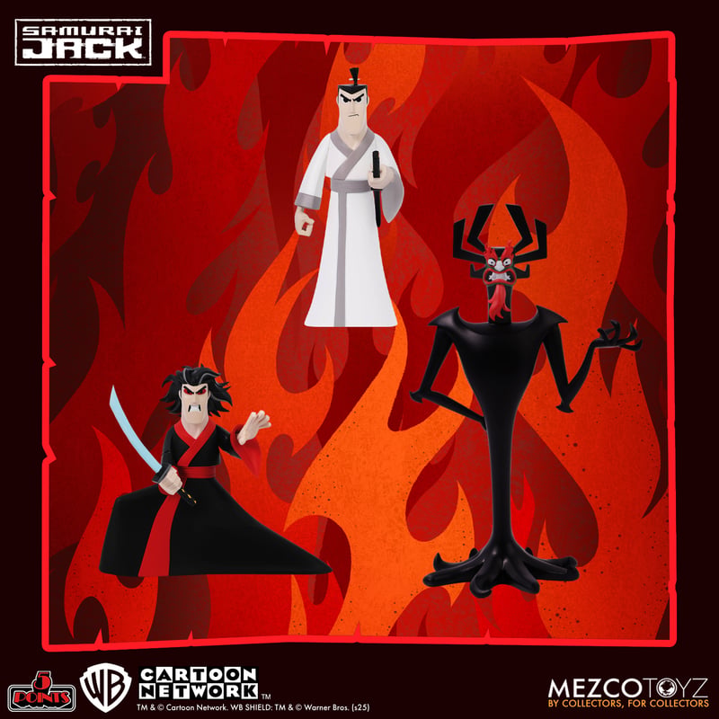 Samurai Jack 5 Points Aku Action Figure - Image 4